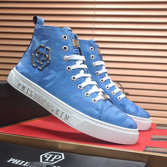 SOLA-PP High Top Leather shoes