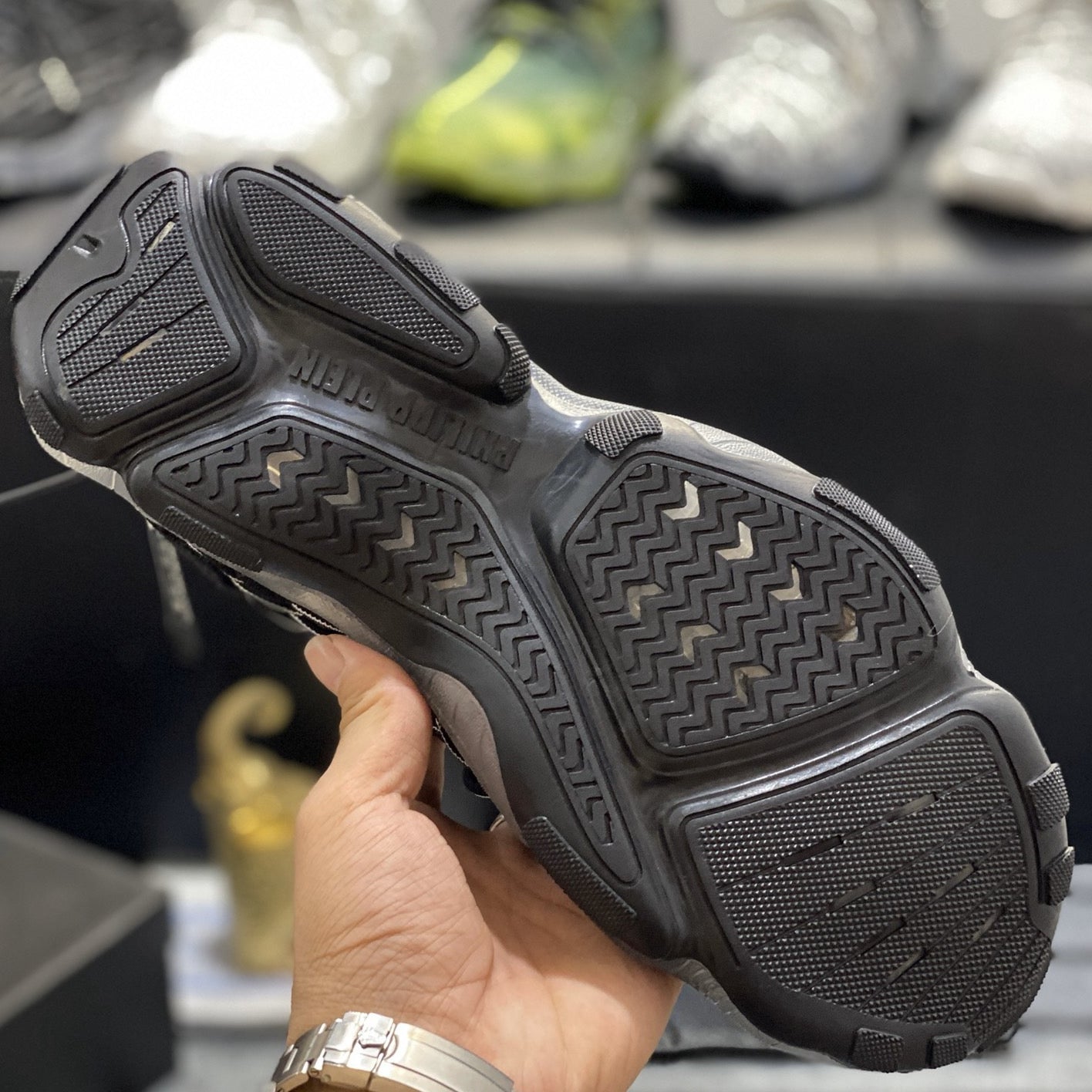 SOLA-PP Flyknit sneakers