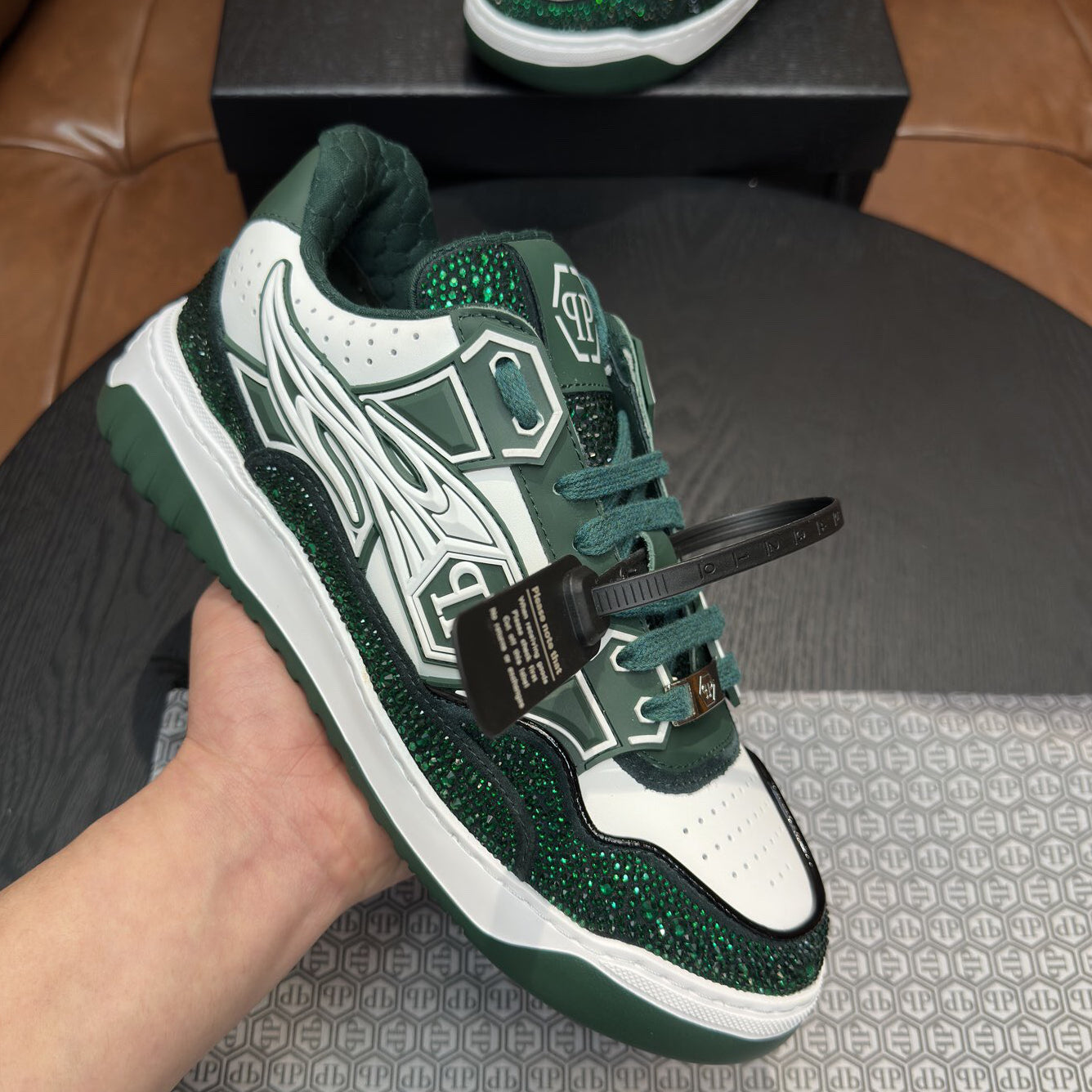 SOLA-PP leather shoes
