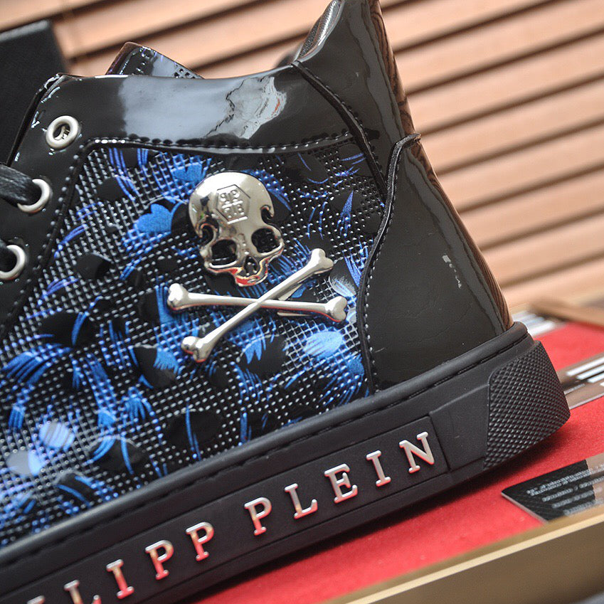 SOLA-PP High Top Leather shoes