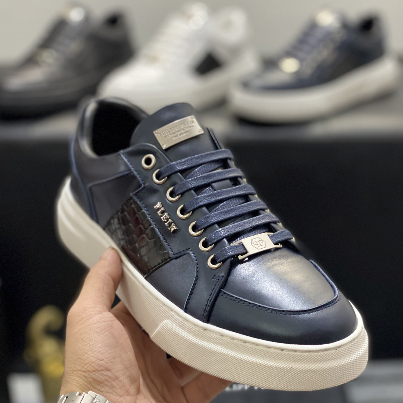 New-PP leather shoes