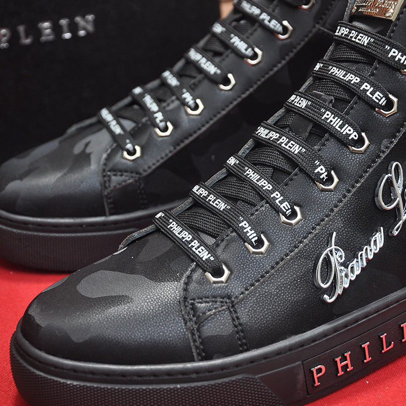 SOLA-PP High Top Leather shoes