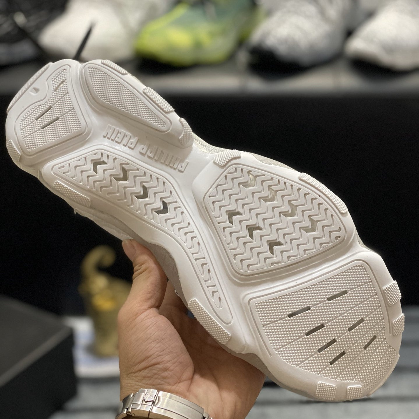 SOLA-PP Flyknit sneakers