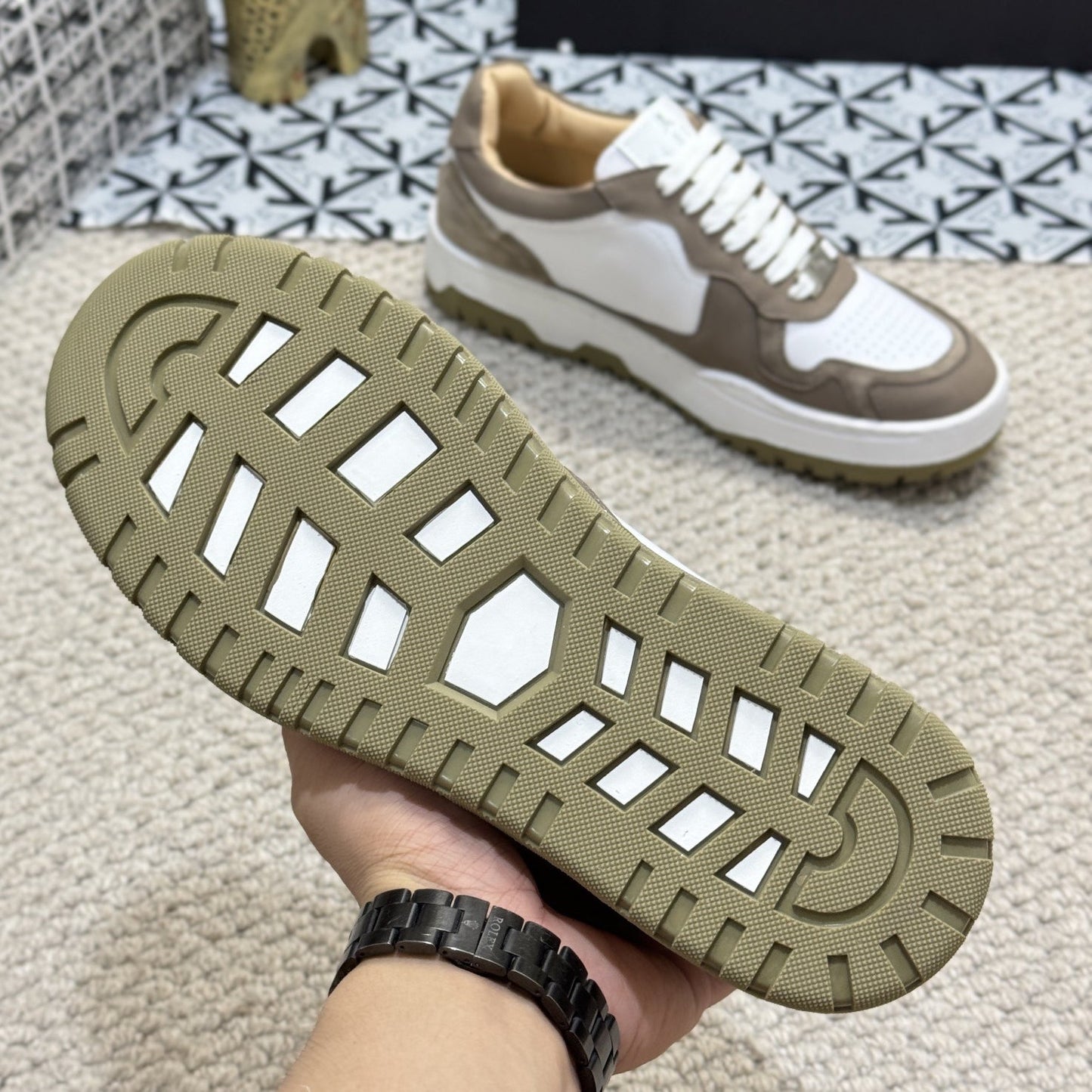 SOLA-PP Casual leather shoes