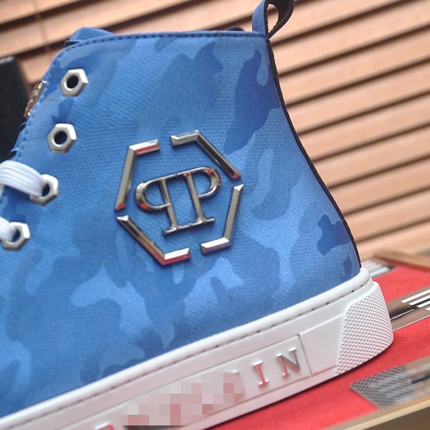 SOLA-PP High Top Leather shoes