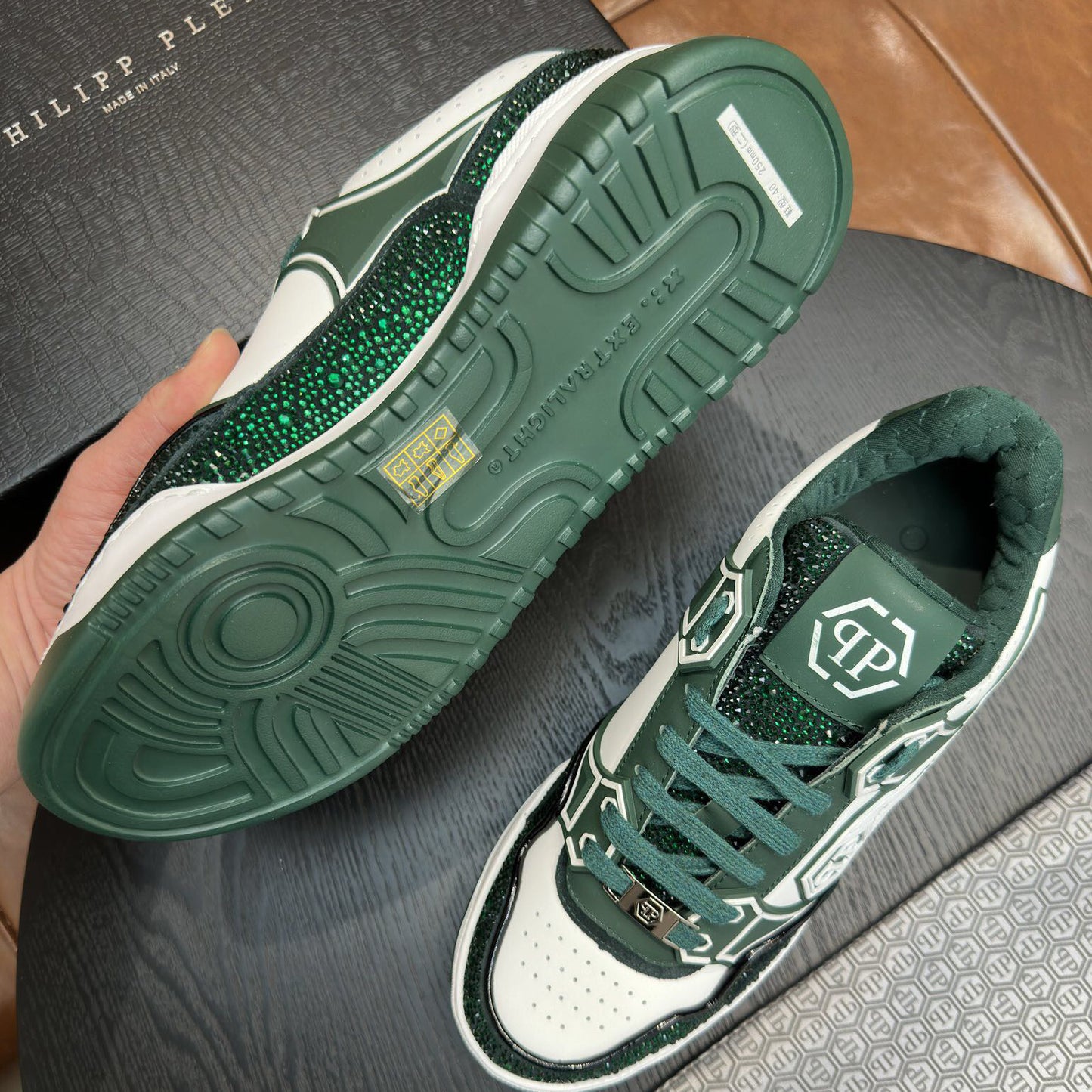 SOLA-PP leather shoes