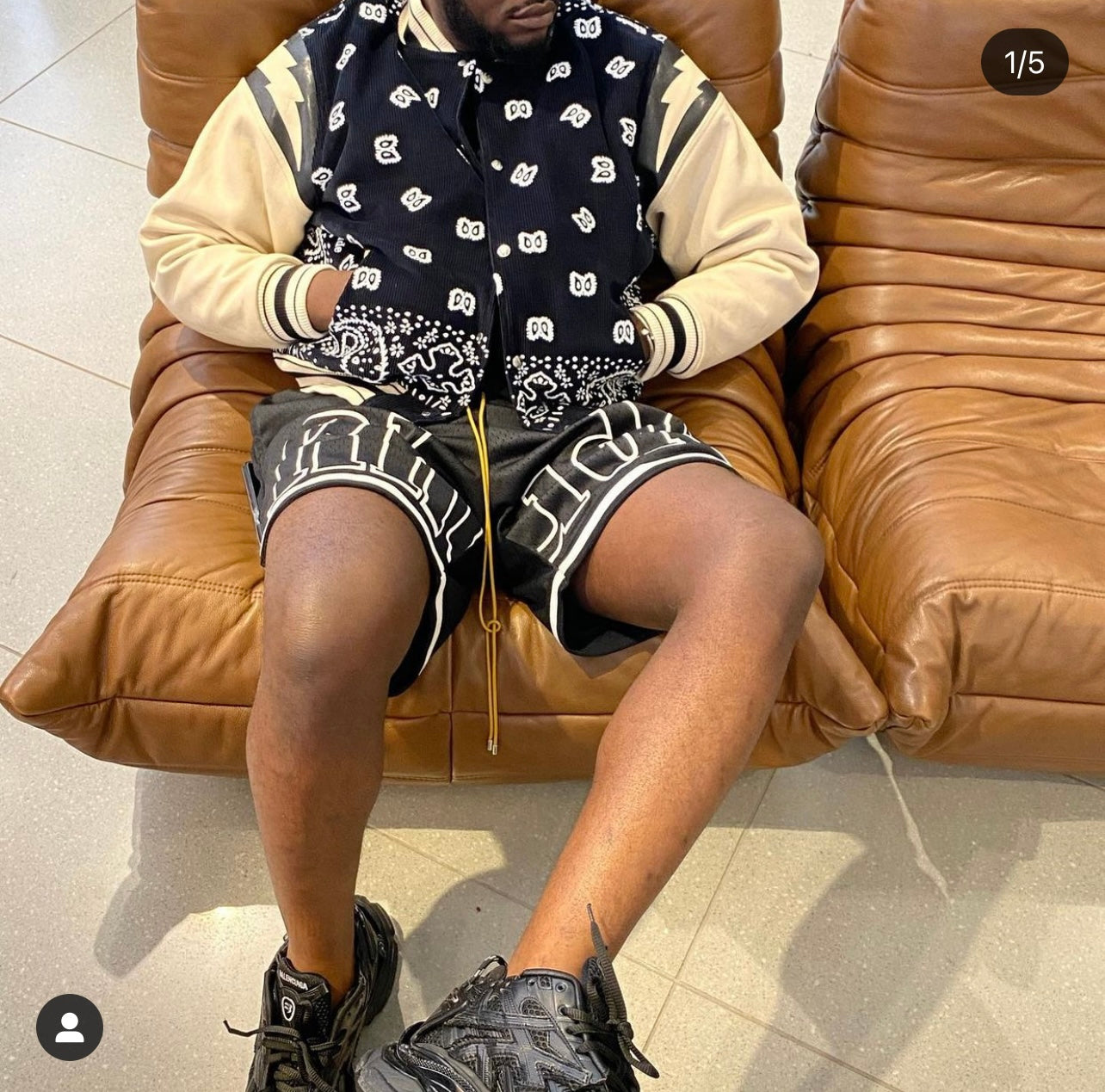 SOLA-RHUDE sports shorts