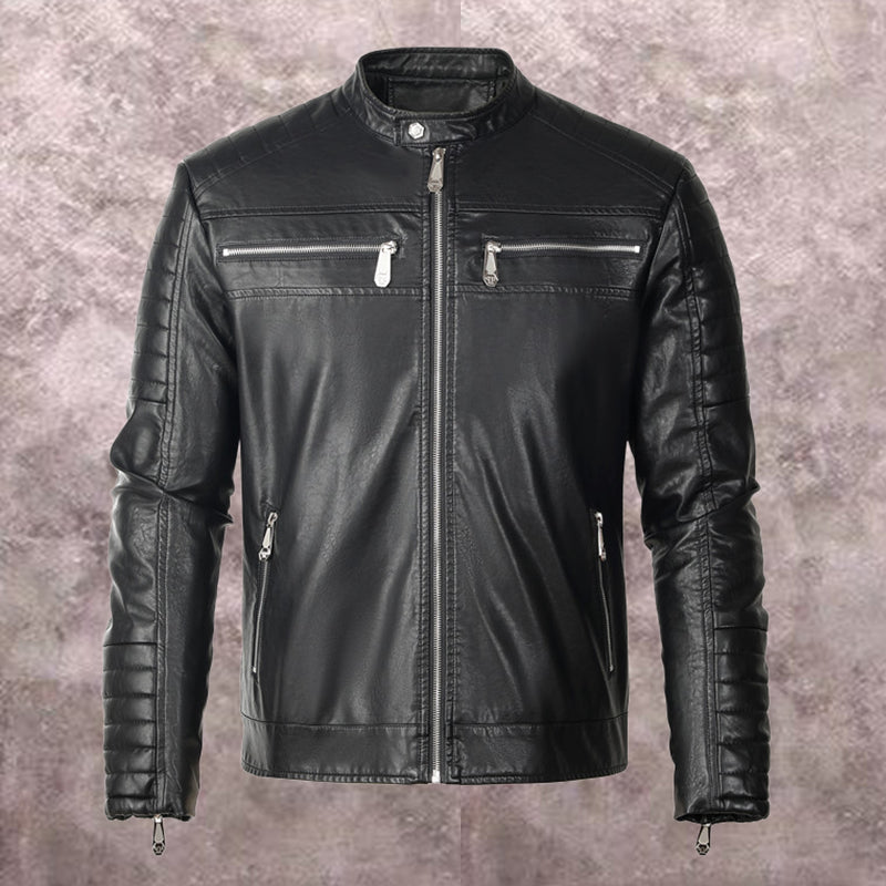 SOLA-PP leather jacket