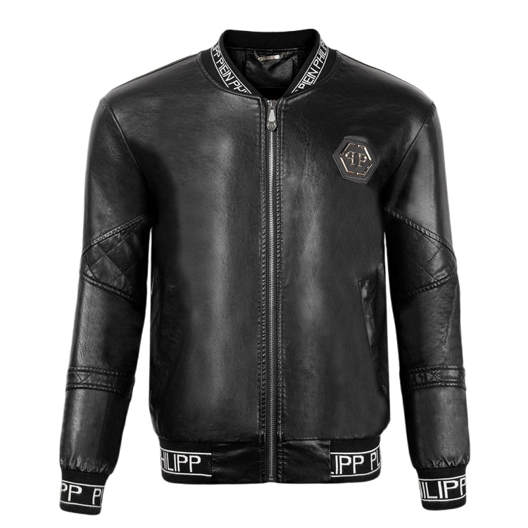 SOLA-PP Padded leather jacket