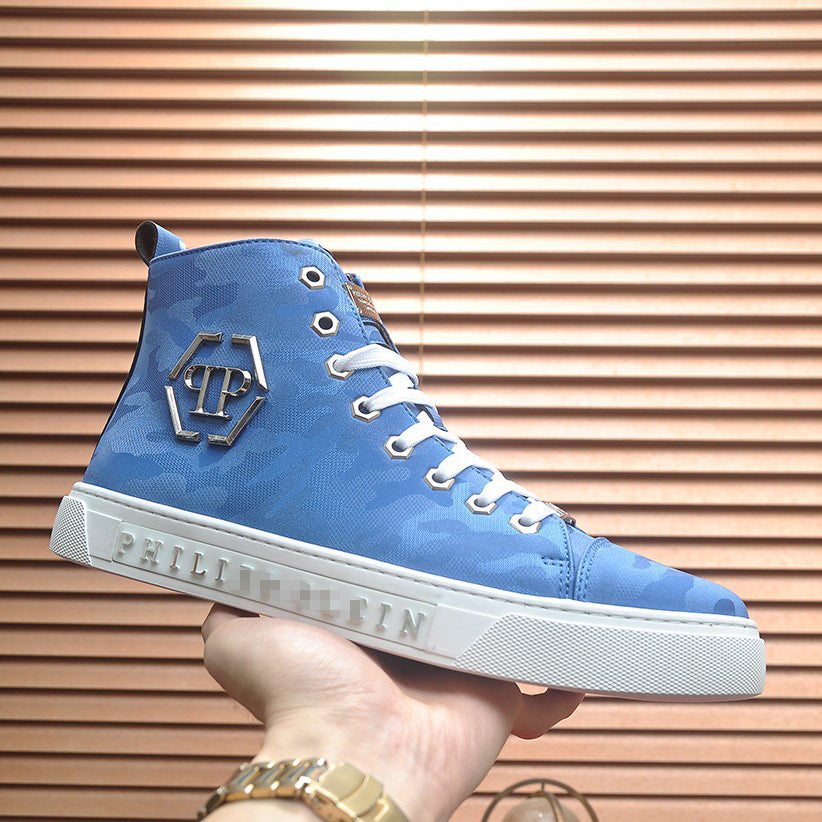 SOLA-PP High Top Leather shoes