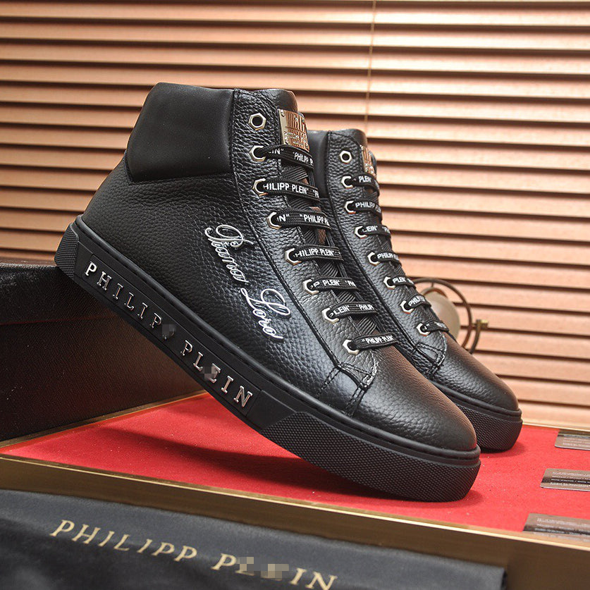 SOLA-PP High Top Leather shoes