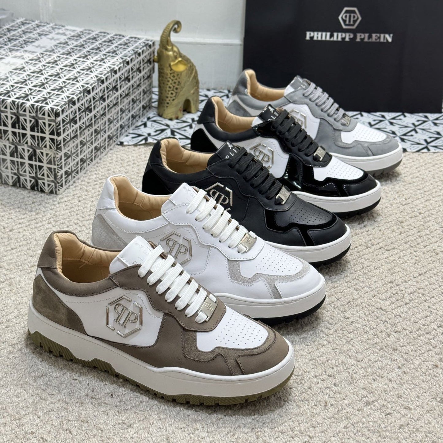 SOLA-PP Casual leather shoes