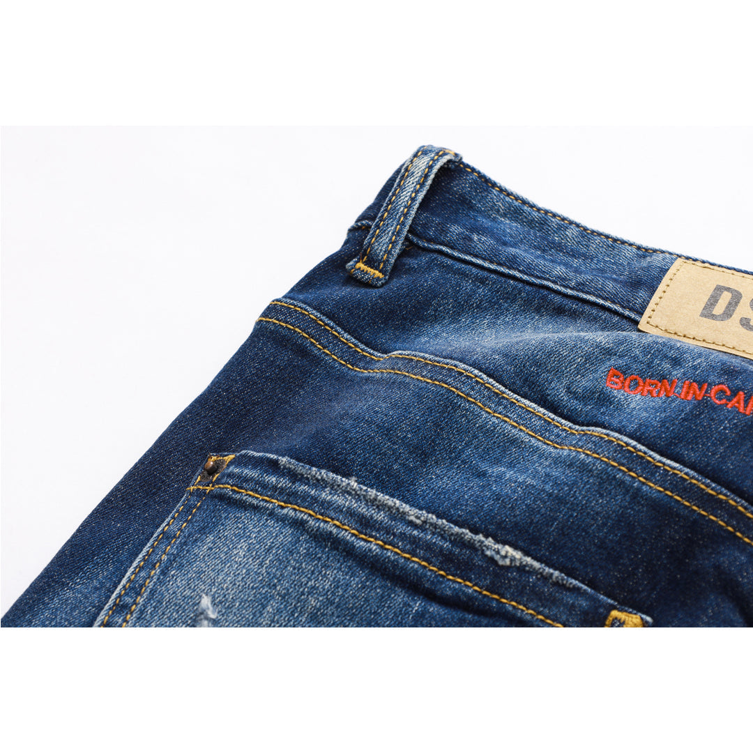 SOLA-Fashion Holes Jeans