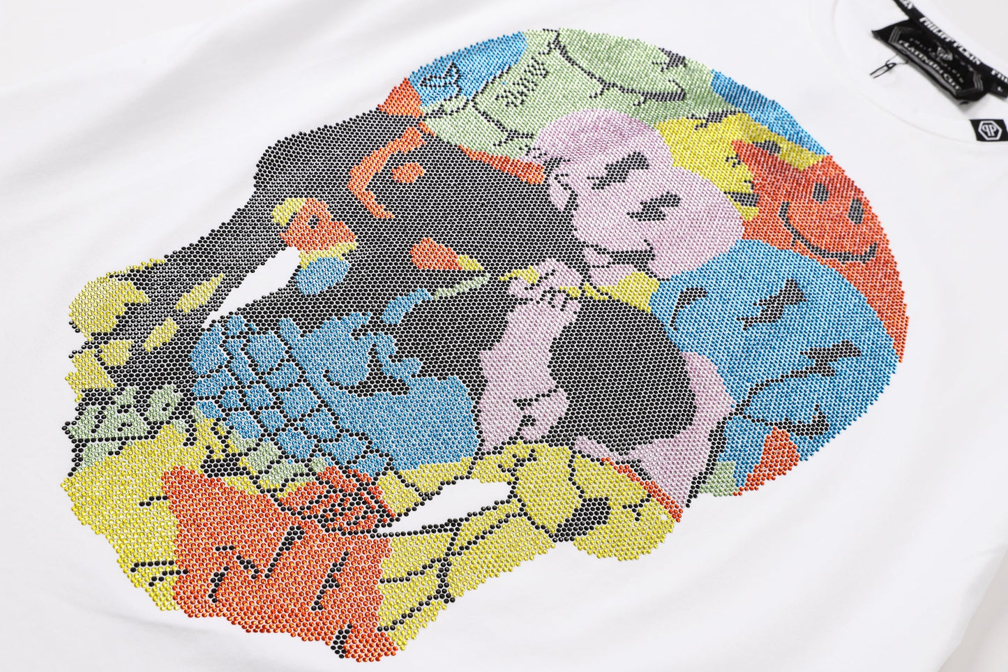 SOLA-PP skull diamond T-shirt