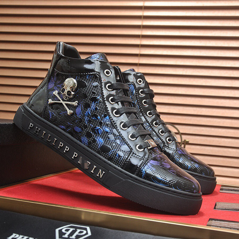 SOLA-PP High Top Leather shoes