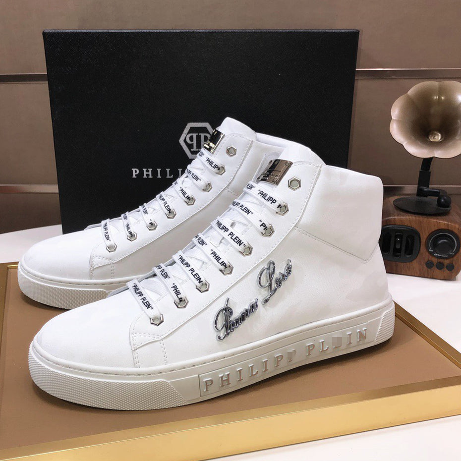 SOLA-PP High Top Leather shoes
