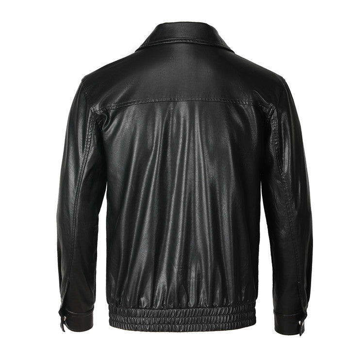 SOLA-PP Padded leather jacket