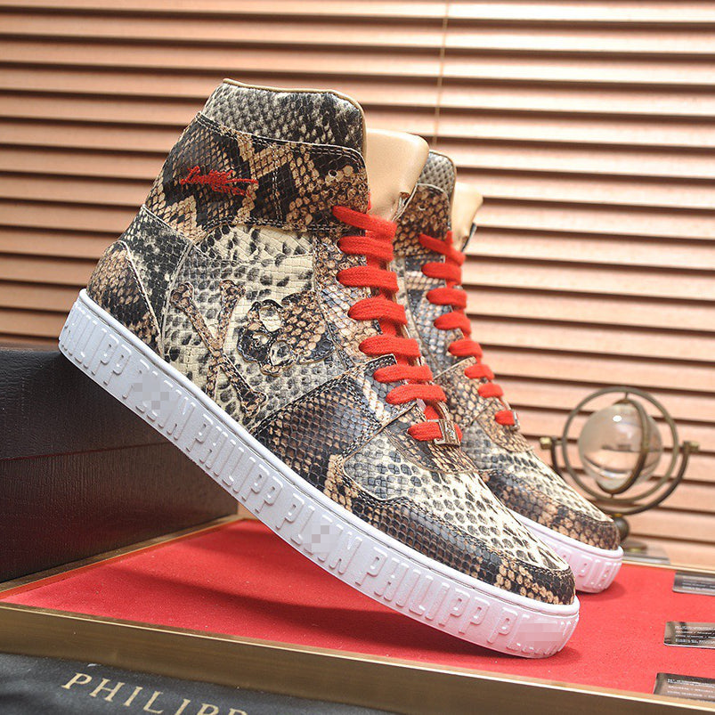SOLA-PP High Top Leather shoes