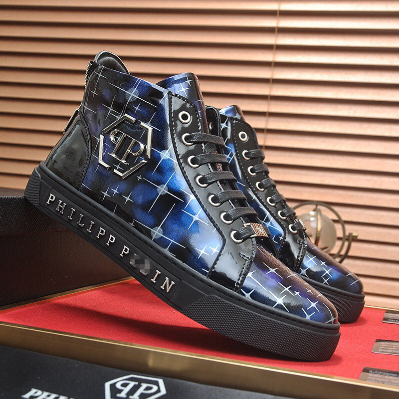 SOLA-PP High Top Leather shoes