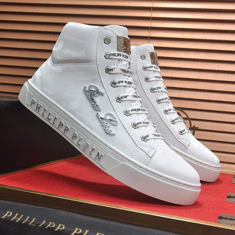 SOLA-PP High Top Leather shoes