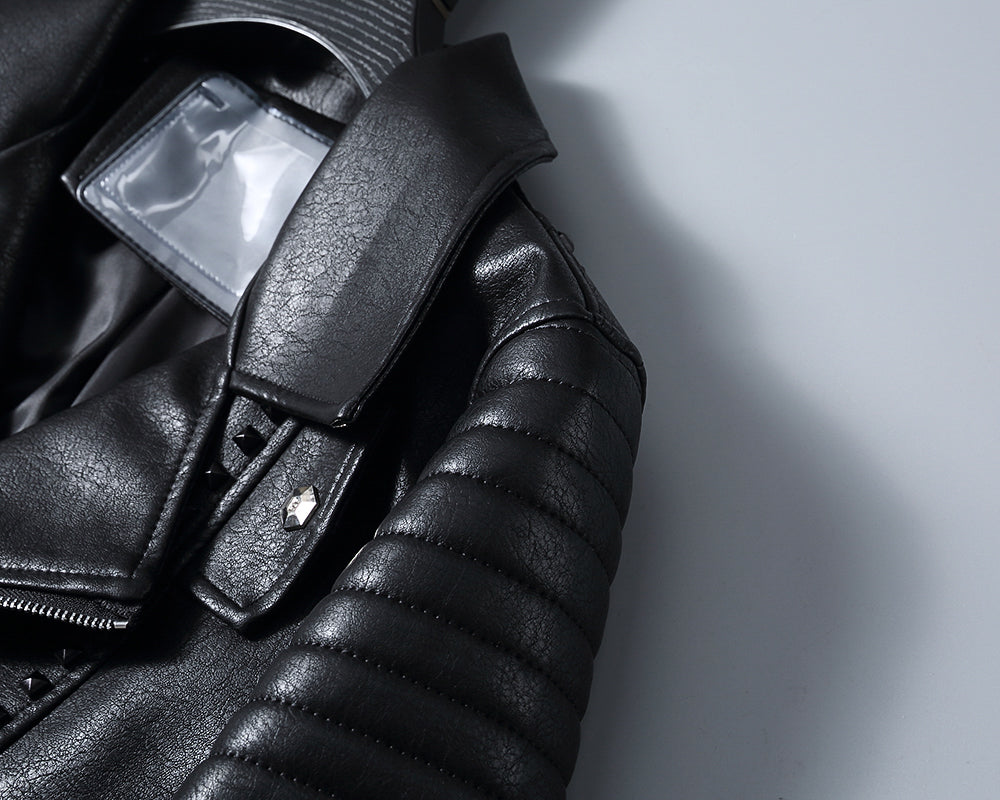 SOLA-PP leather jacket