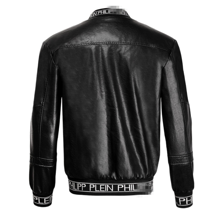SOLA-PP Padded leather jacket