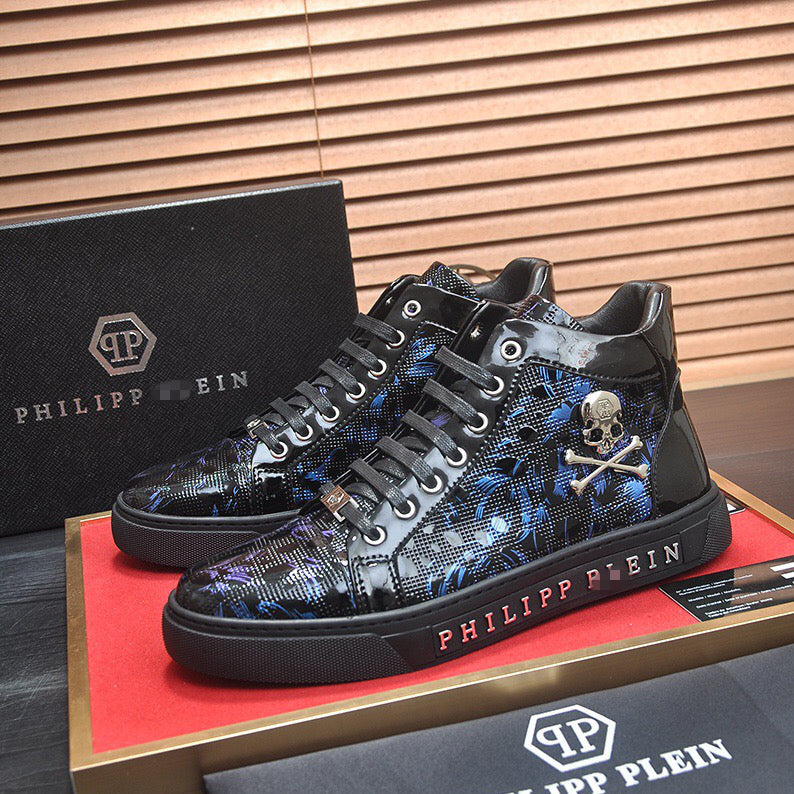 SOLA-PP High Top Leather shoes
