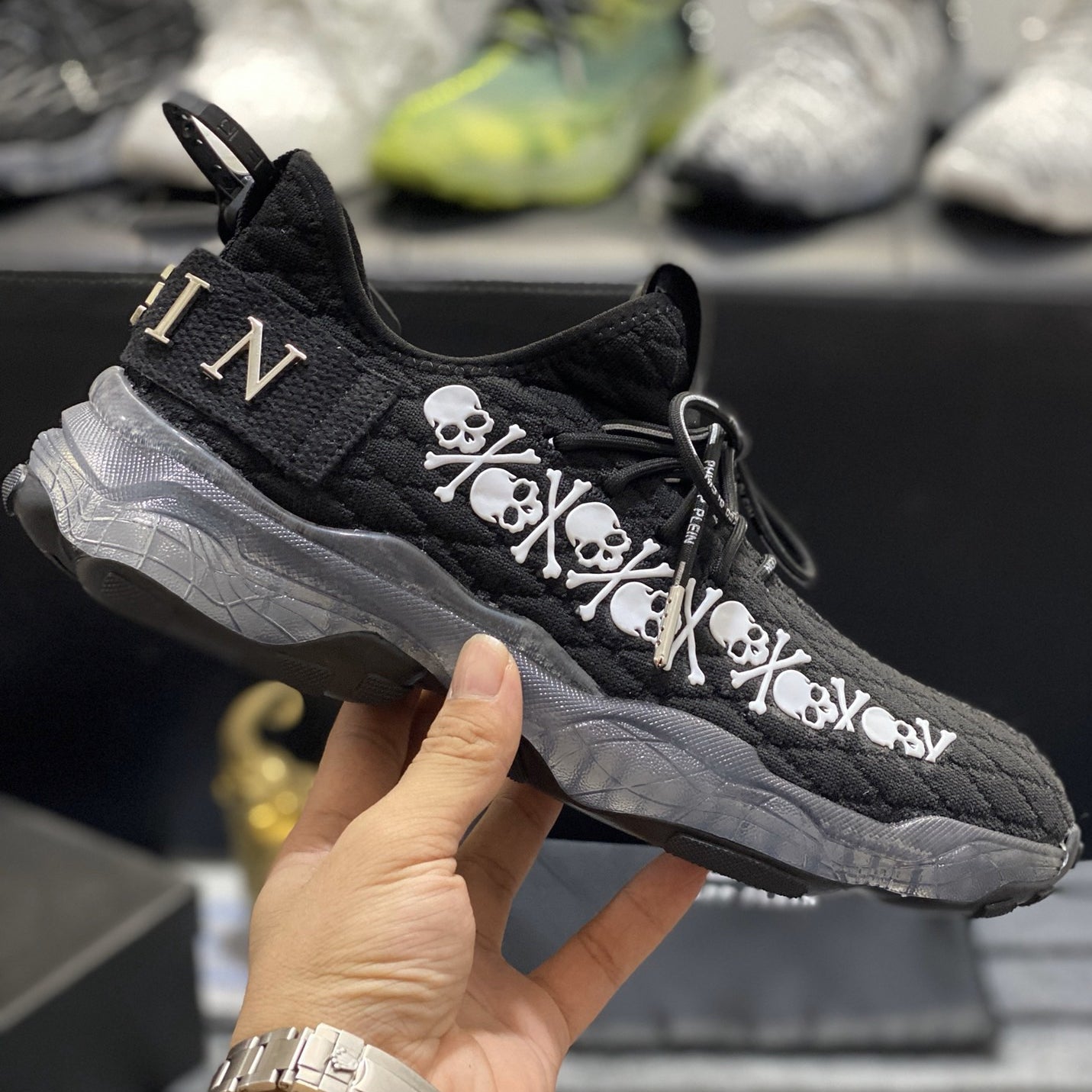 SOLA-PP Flyknit sneakers