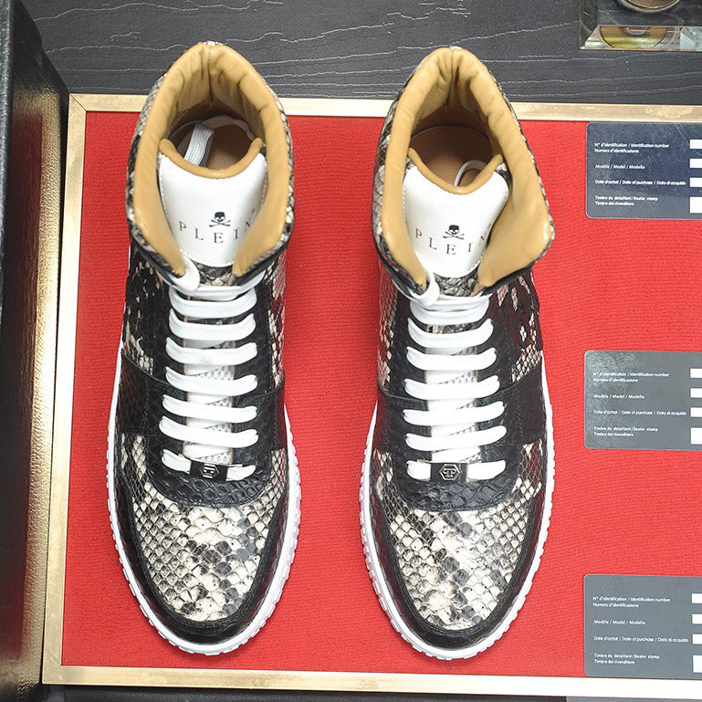 SOLA-PP High Top Leather shoes
