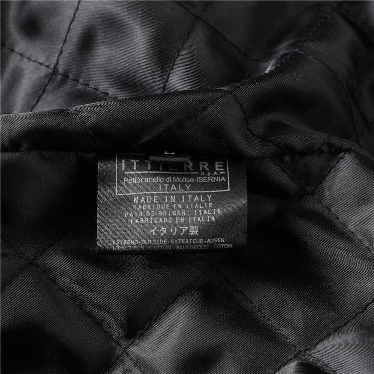 SOLA-PP Padded leather jacket