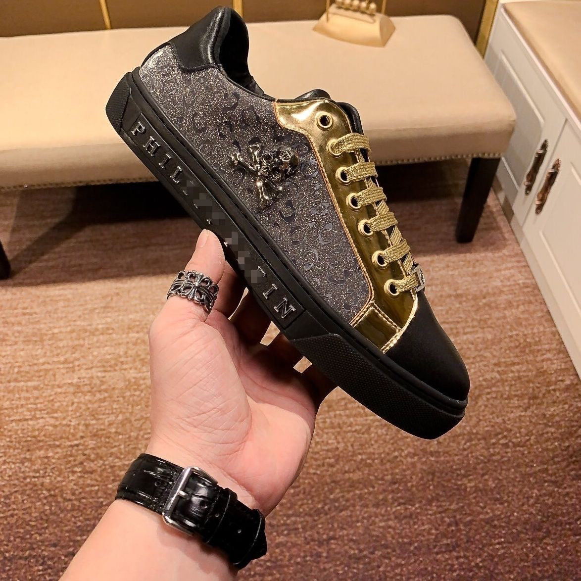 SOLA-PP leather shoes