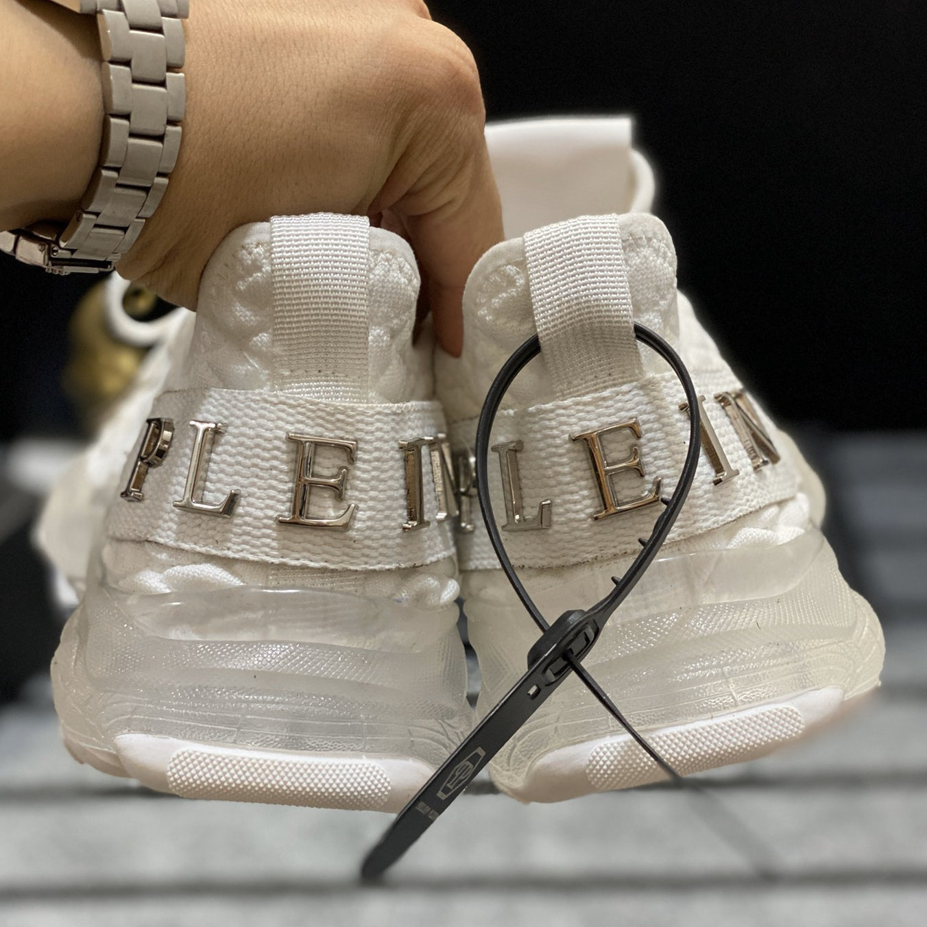 SOLA-PP Flyknit sneakers