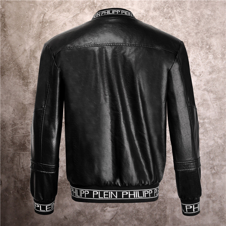 SOLA-PP Padded leather jacket