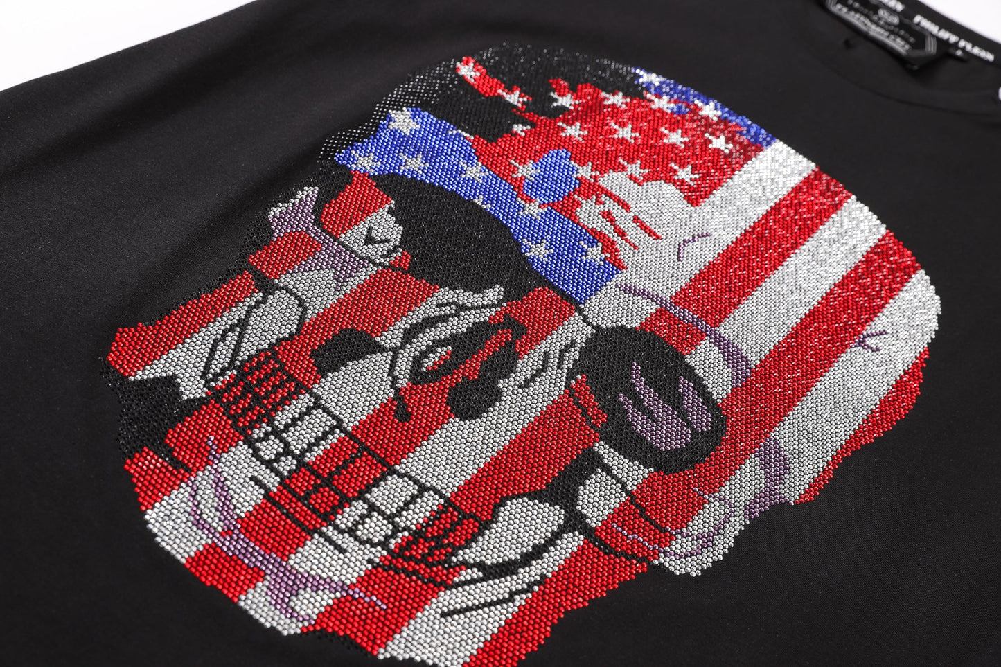 SOLA-PP skull diamond T-shirt