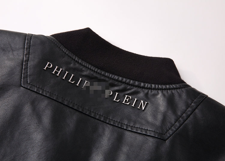 SOLA-PP Padded leather jacket