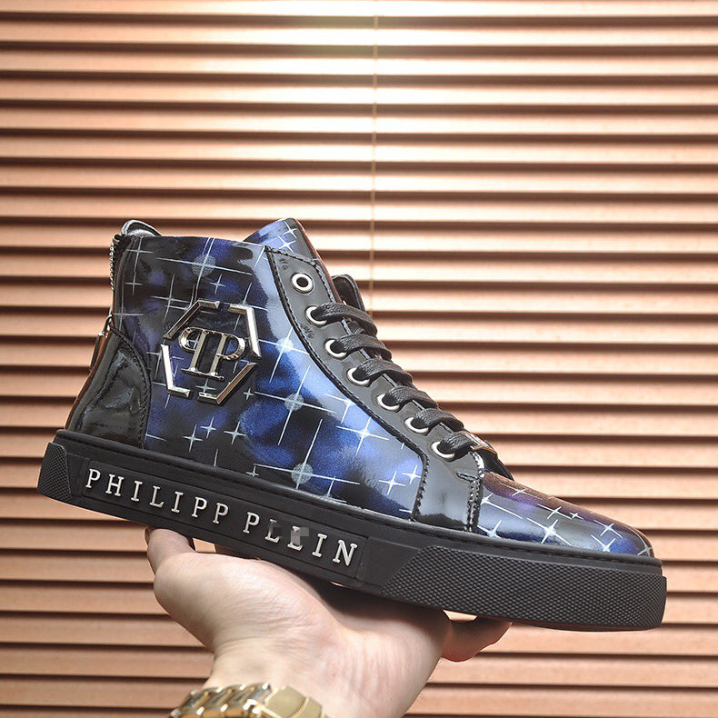 SOLA-PP High Top Leather shoes