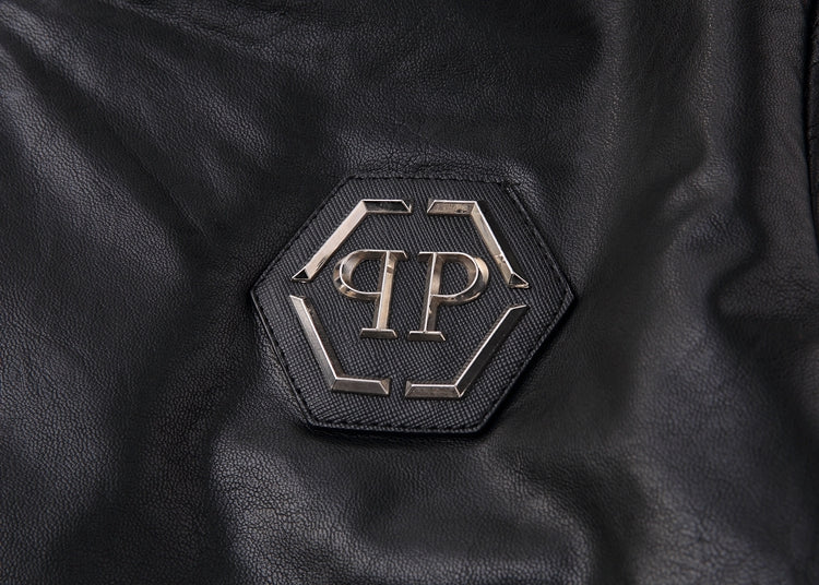SOLA-PP Padded leather jacket