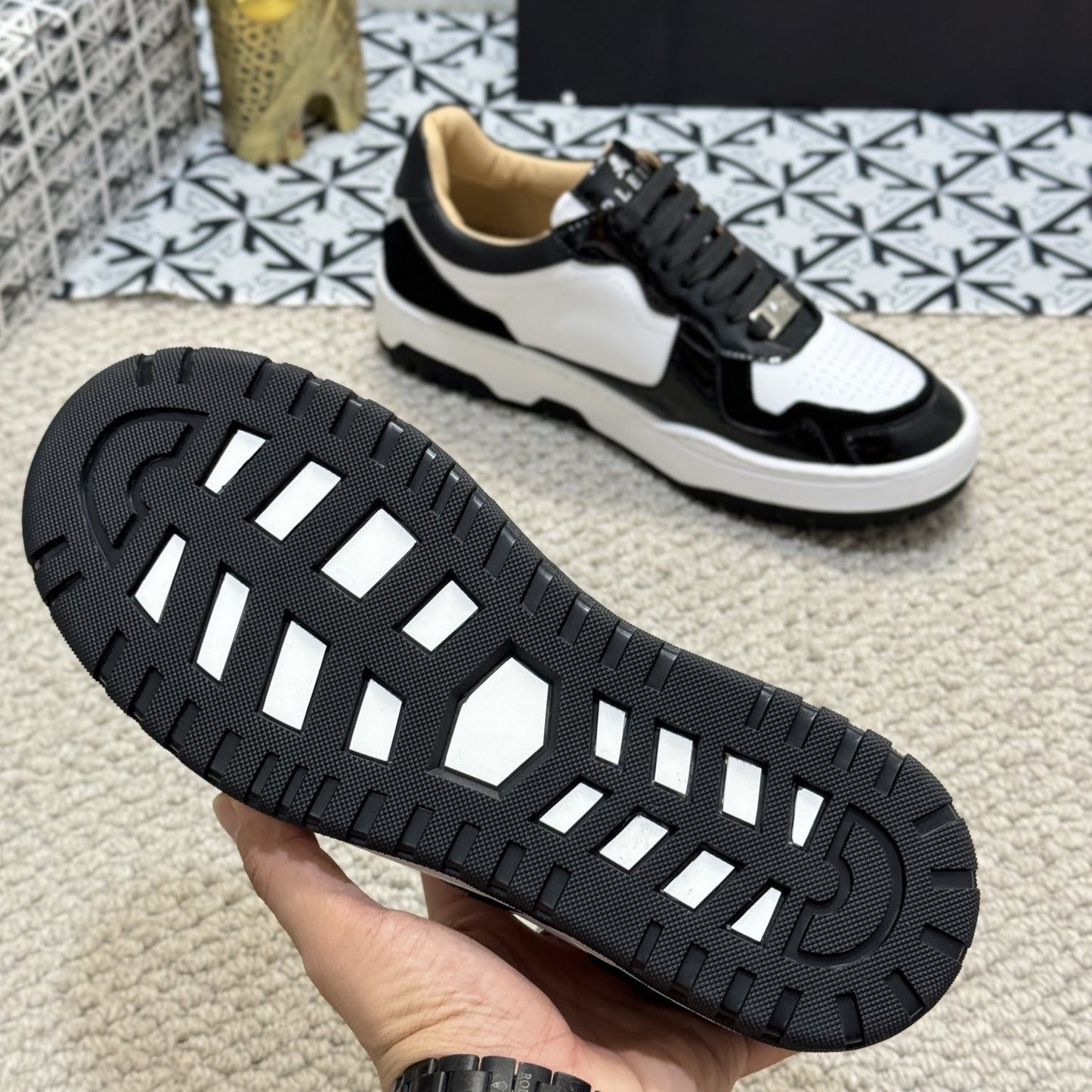 SOLA-PP Casual leather shoes