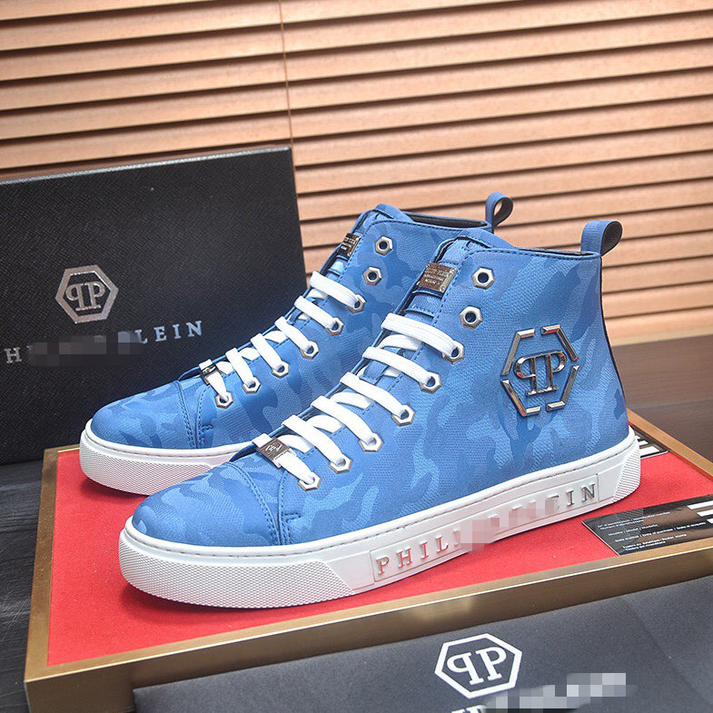 SOLA-PP High Top Leather shoes