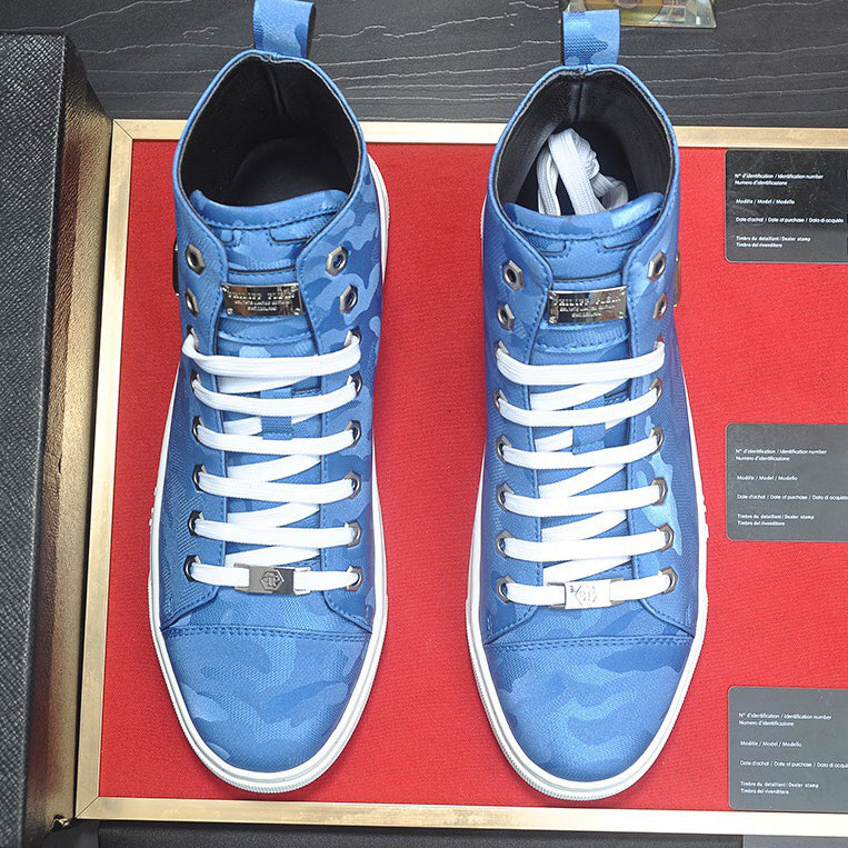 SOLA-PP High Top Leather shoes