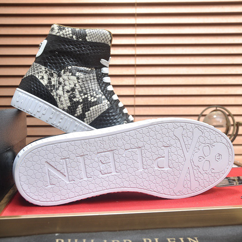 SOLA-PP High Top Leather shoes