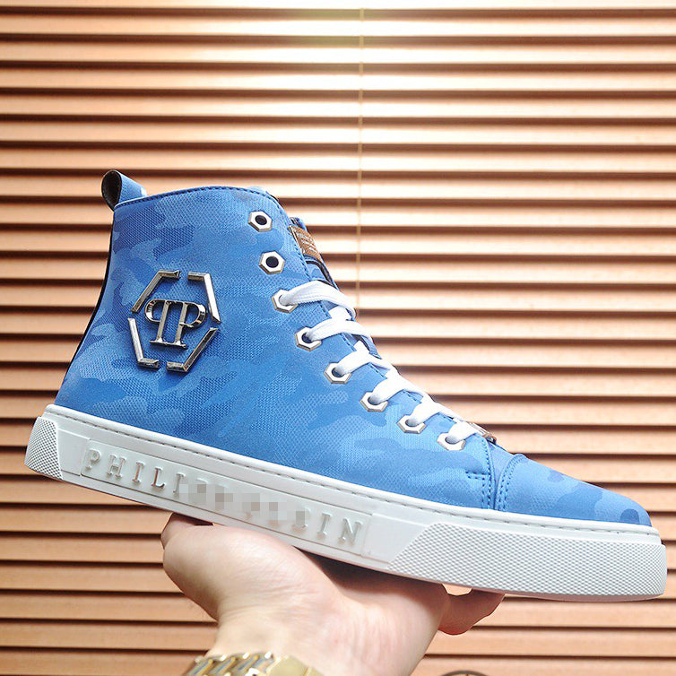 SOLA-PP High Top Leather shoes