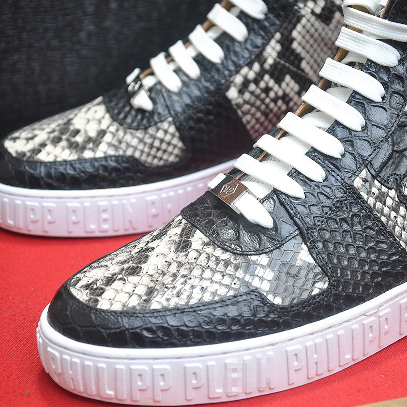 SOLA-PP High Top Leather shoes
