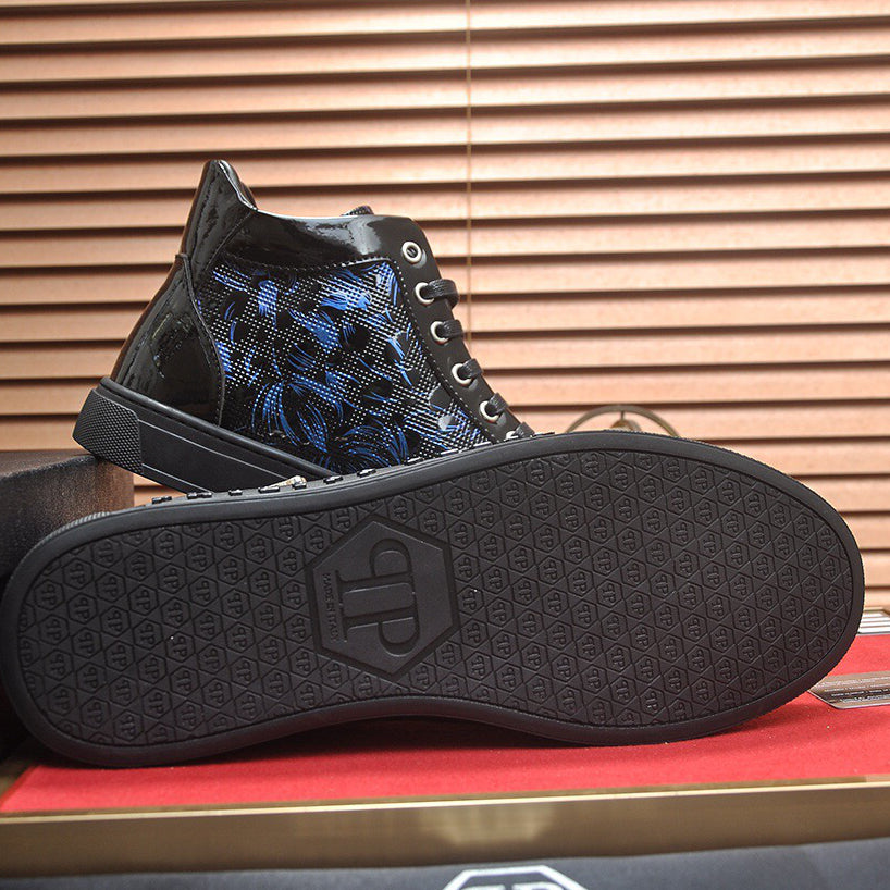 SOLA-PP High Top Leather shoes