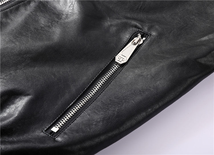 SOLA-PP Padded leather jacket
