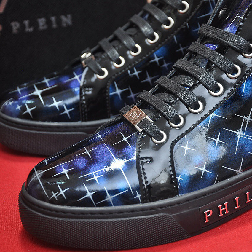 SOLA-PP High Top Leather shoes