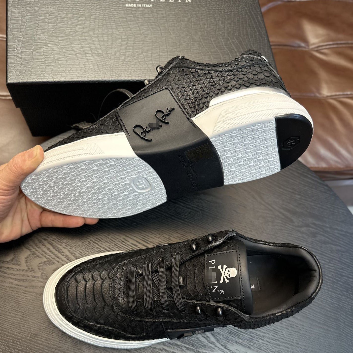 SOLA- PP Leather casual shoes