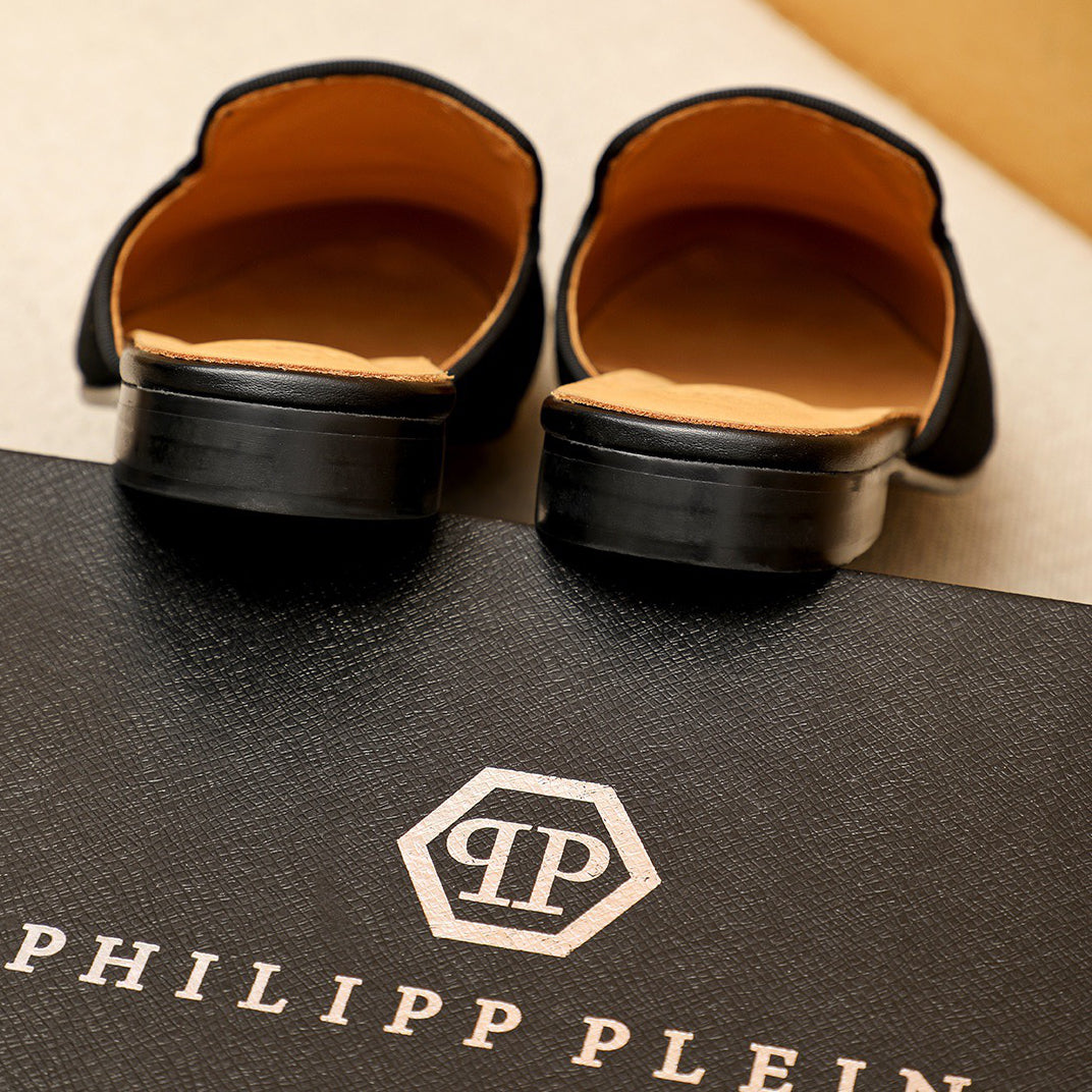 SOLA-PP Leather slippers