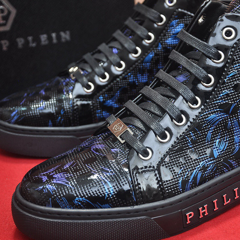 SOLA-PP High Top Leather shoes