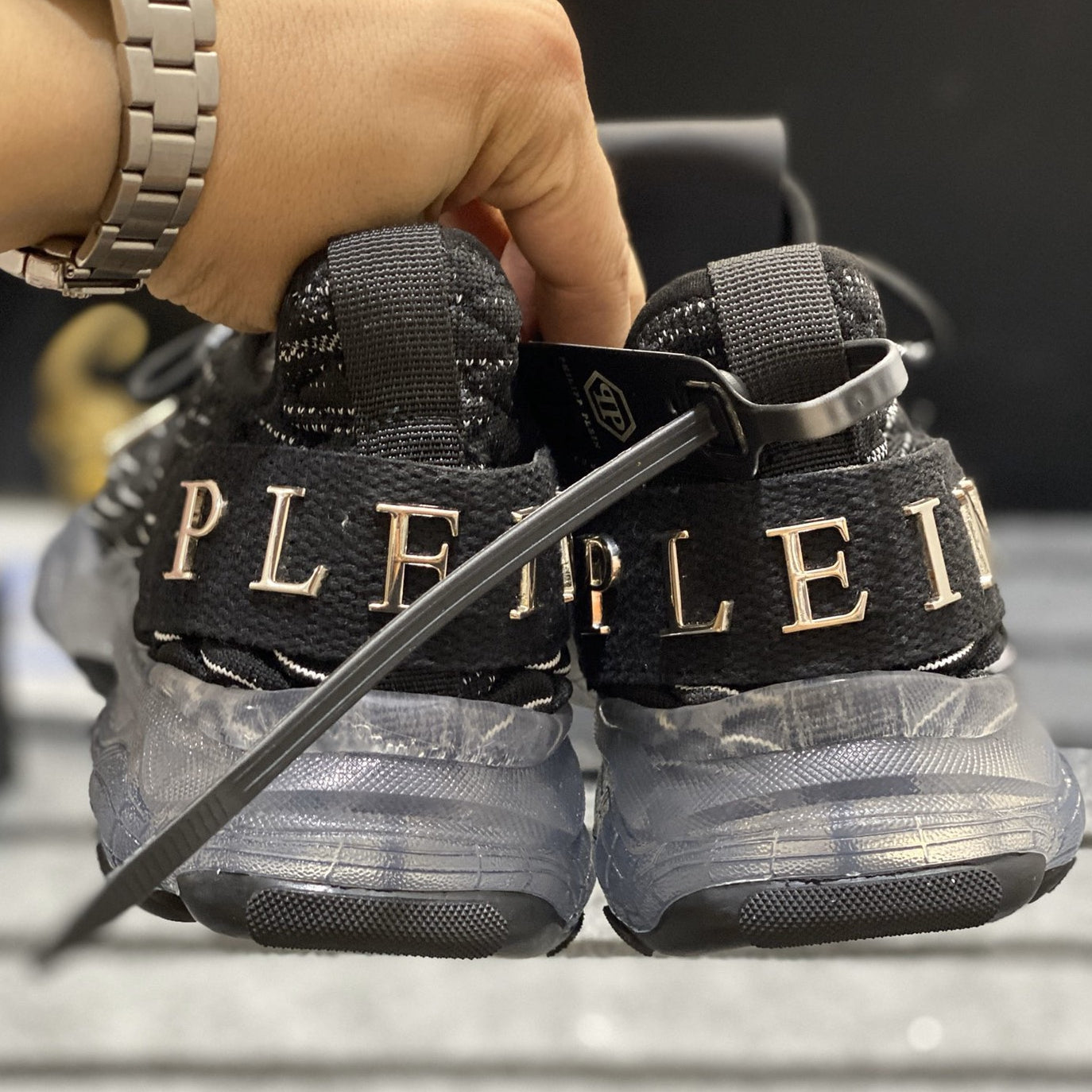 SOLA-PP Flyknit sneakers